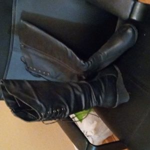 Women's at the knee tall boots